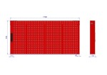 Tablica narzędziowa  szerokość 192cm