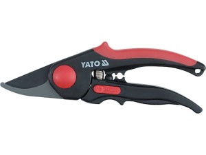 Sekator kowadełkowy YATO 210mm, średnica cięcia do 19mm ostrze teflonowe