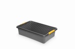 Pojemnik z pokrywą SolidStore 29l z kółkami - bedroller