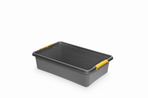 Pojemnik z pokrywą SolidStore 29l z kółkami - bedroller