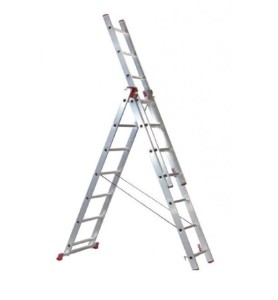 Drabina Aluminiowa Domowa 3-Elementowa Uniwersalna Helper